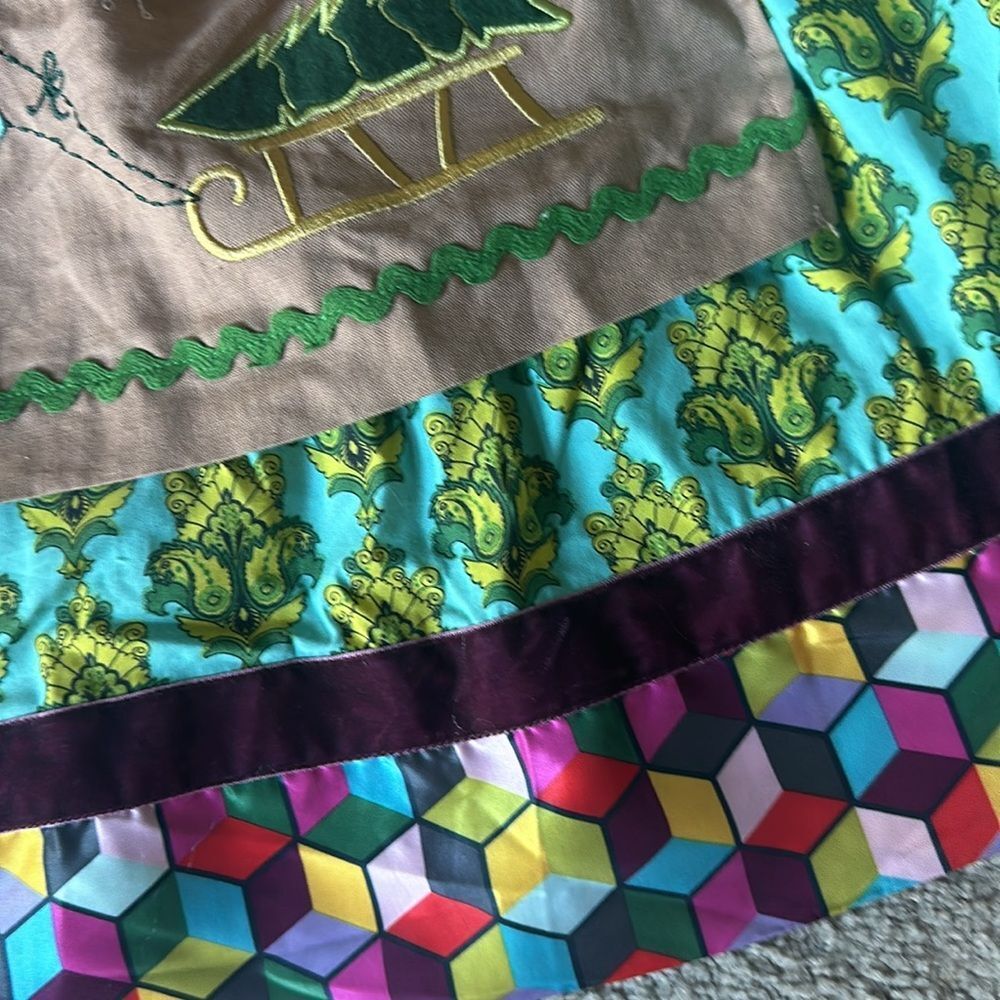Matilda Jane Paint by Numbers Sledding Apron Dress! - Picture 6 of 16